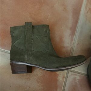 Lucky Brand Forest Suede Ankle Booties